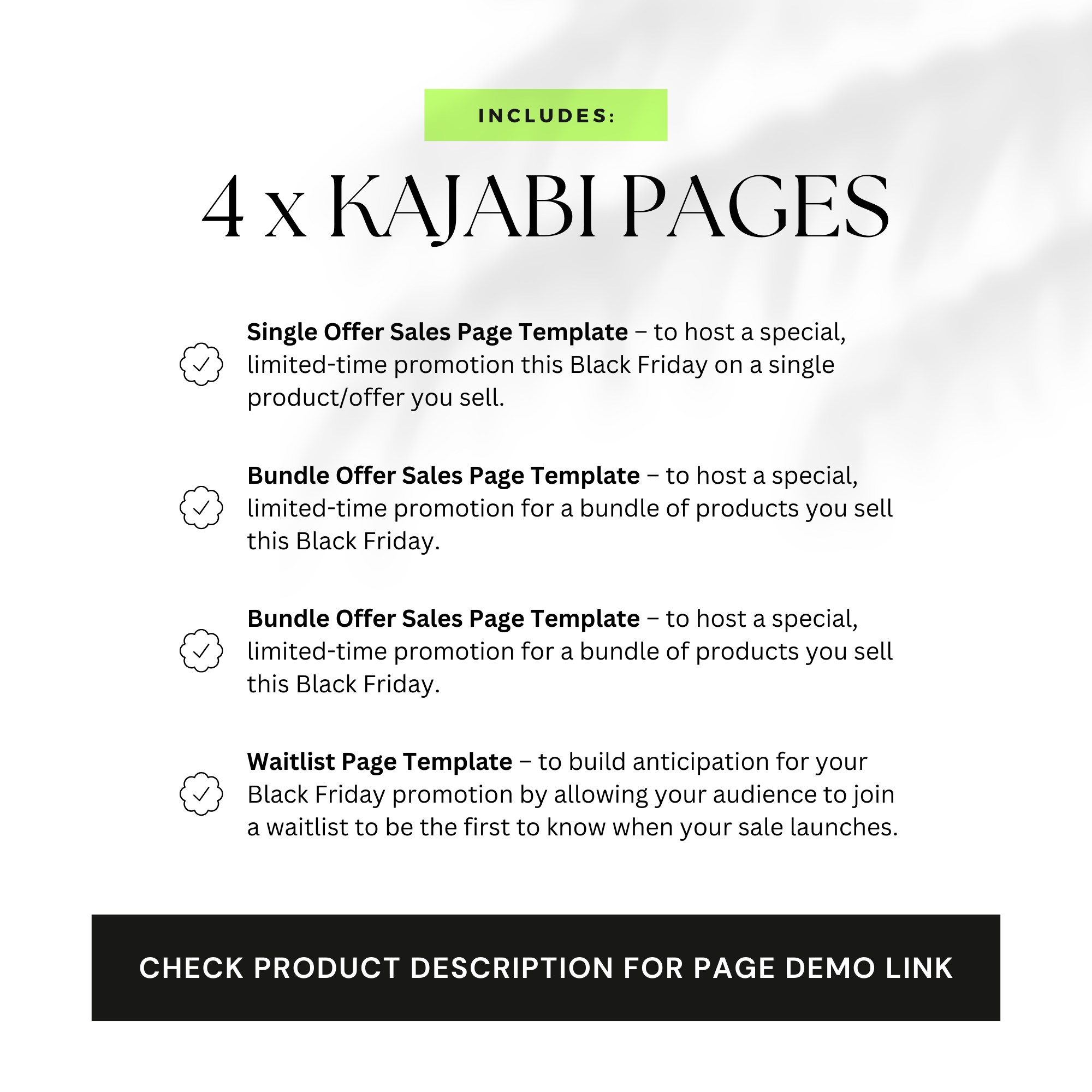 Ultimate Black Friday Sales Kit + Kajabi Templates