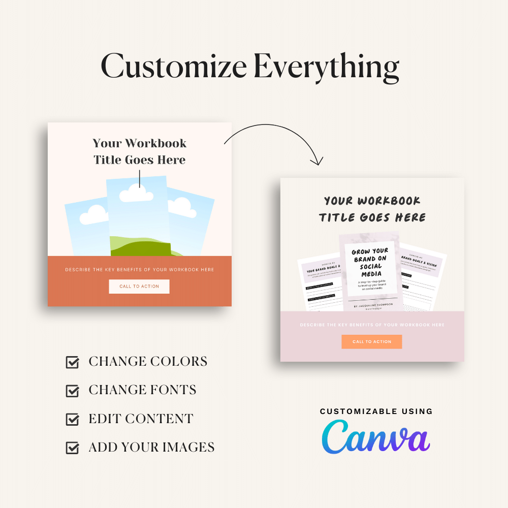 Harper Social Graphics Kit for Canva